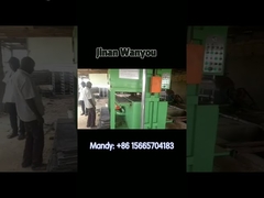 machine automatique de carton de boîte de plateau d'oeufs de 4 moules au Nigéria