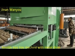 Moulage de pâte à papier plateau d'oeufs faisant la machine machine de carton d'oeufs