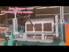 Machine automatique de fabrication de plateaux à pommes avec moules de formage en acier inoxydable