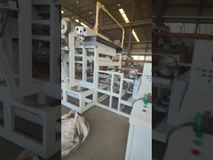Ligne de production de plateaux à œufs rotative, capacité 2500-3000 pièces/h, moulage 4+4 moules
