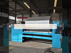 Grande capacité 6000 pièces/h Machine de moulage de pâte à papier Ligne de production de machines à plateaux à œufs