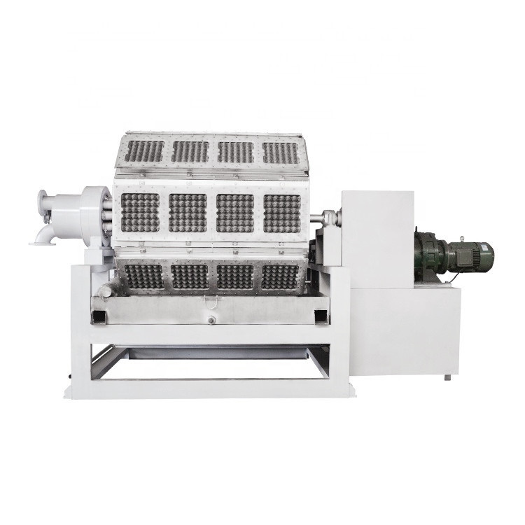 Oeuf rotatoire adapté aux besoins du client Tray Machine Paper Egg Tray de 2/3/4 couleurs faisant l'oeuf Tray Making de trous de la machine 30
