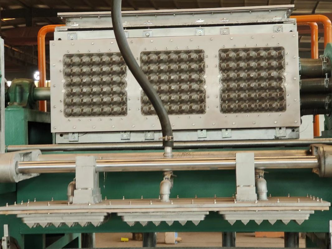 Automatic Egg Tray Making Machine |3*4 Molds Rotary Egg Tray Machine Eco-friendly Recycled Paper Egg Tray Production Line | Compact & Easy-operation 2000pcs/h output