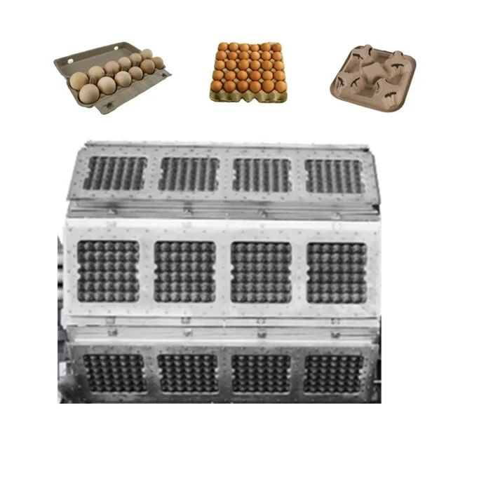 Ligne de production de plateaux d'œufs capable de produire différentes tailles et formes de plateaux pour répondre aux demandes d'emballage dans plusieurs secteurs