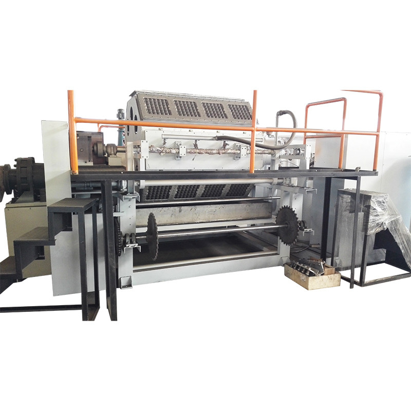 Ligne de production entièrement automatisée de la machine de fabrication de plateaux à œufs en papier pour simplifier le processus de fabrication