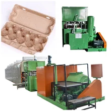 20-45KW Petite machine de plateau d'œufs pour le séchage au soleil ligne de production Machine de fabrication de carton d'œufs