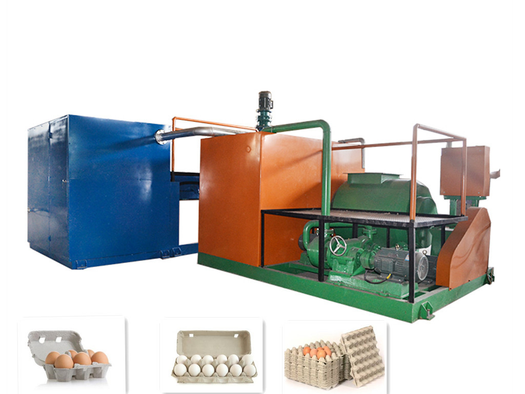 Taille personnalisée du modèle électricité source d'alimentation papier machine à moulage de pâte à papier plateau d'œufs