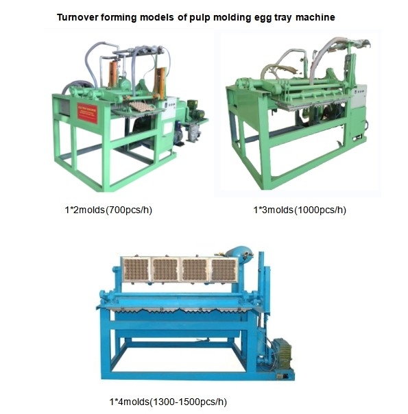 Taille personnalisée du modèle électricité source d'alimentation papier machine à moulage de pâte à papier plateau d'œufs