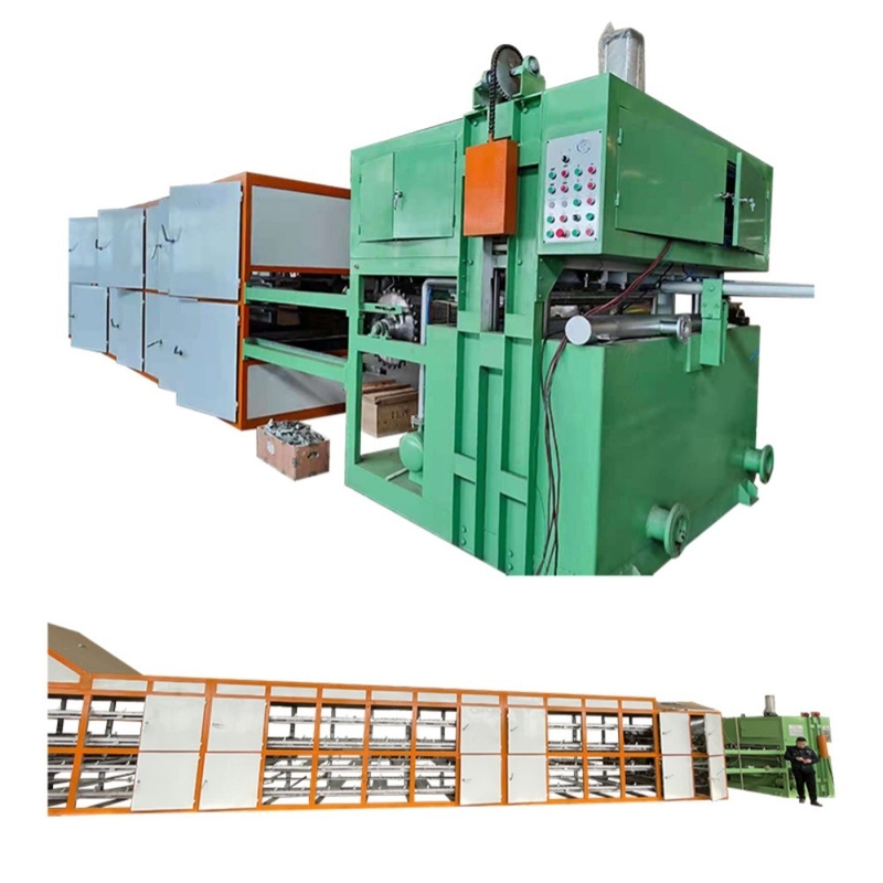 30-150KW Production de plateaux à œufs en papier de différentes capacités Machine à plateaux à œufs avec technologie avancée et faible consommation d'énergie