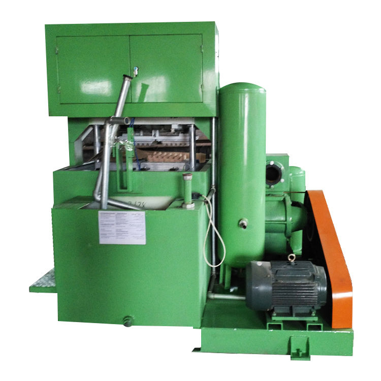 Machine automatique à haut rendement pour le plateau de papier à œufs, ligne de production de cartons à œufs, contrôlée par ordinateur