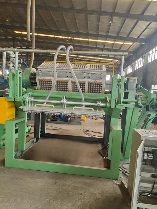 Nouveau WANYOU – Machine automatique de plateau à œufs en papier recyclé, Machine de moulage de pulpe, panneau d'écran tactile de contrôle PLC, 2500 à 3000 pièces/h