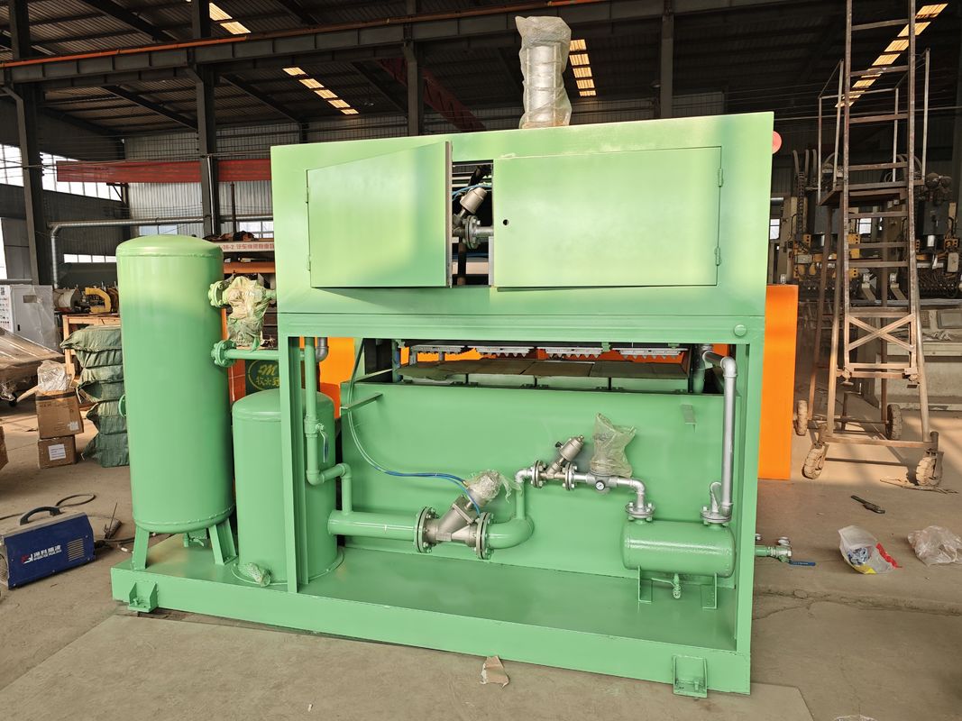 1000 pièces/h 1300 pièces/h Ligne de production de machines à plateaux à œufs en papier Moules de formage en aluminium personnalisés pour machine à fabriquer des plateaux/cartons à œufs