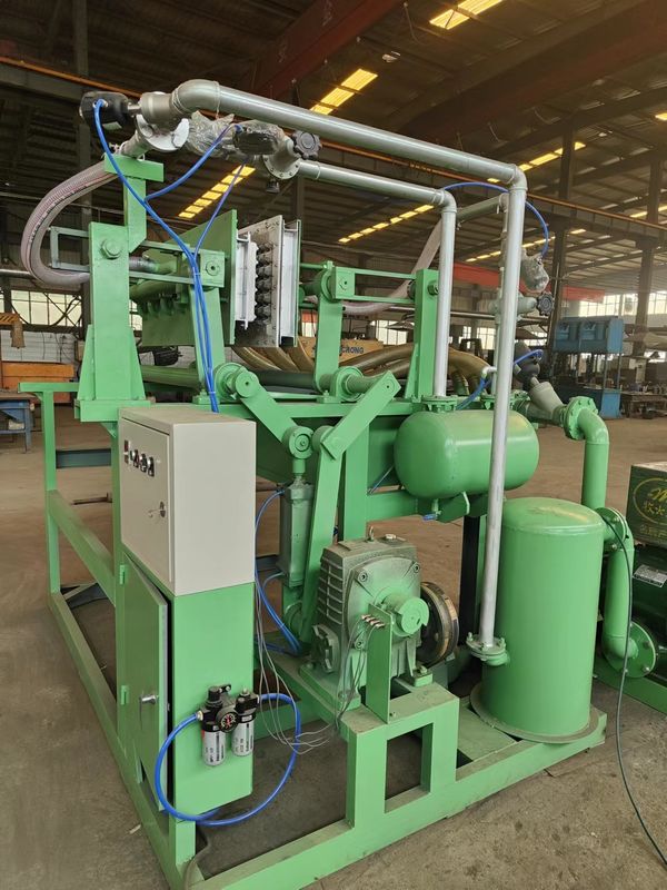 Machine semi-automatique pour l'emballage de plateaux d'œufs / équipement de moulage de pâte à papier / machine pour les petites entreprises