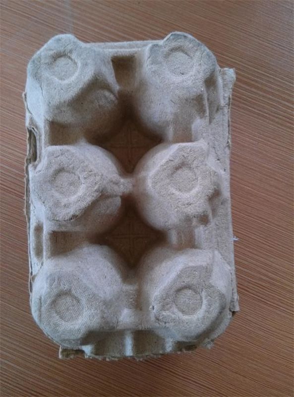 Machine de moulage de la pâte de papier de petite taille semi-automatique à plateau d'œufs Machine de carton d'œufs contrôlée par PLC