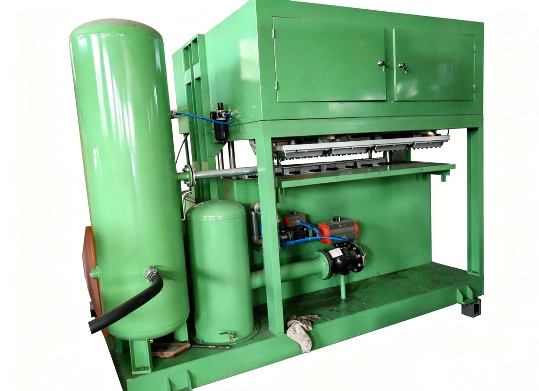40-65kw 1000-1500pcs par heure machine de plateau d'œufs plateau d'œufs ligne de production pour la fabrication de plateaux d'œufs cartons d'œufs chaussures plateaux plateaux de pépinière moules en aluminium contrôlé PLC