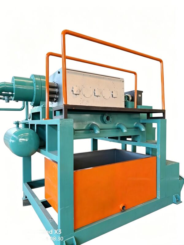 WANYOU WY-P6 Machine de formage de plateaux à œufs rotatifs avec contrôle automatique PLC pour une production de 2 000 à 3 000 pièces/h à l'aide de pâte à papier recyclée