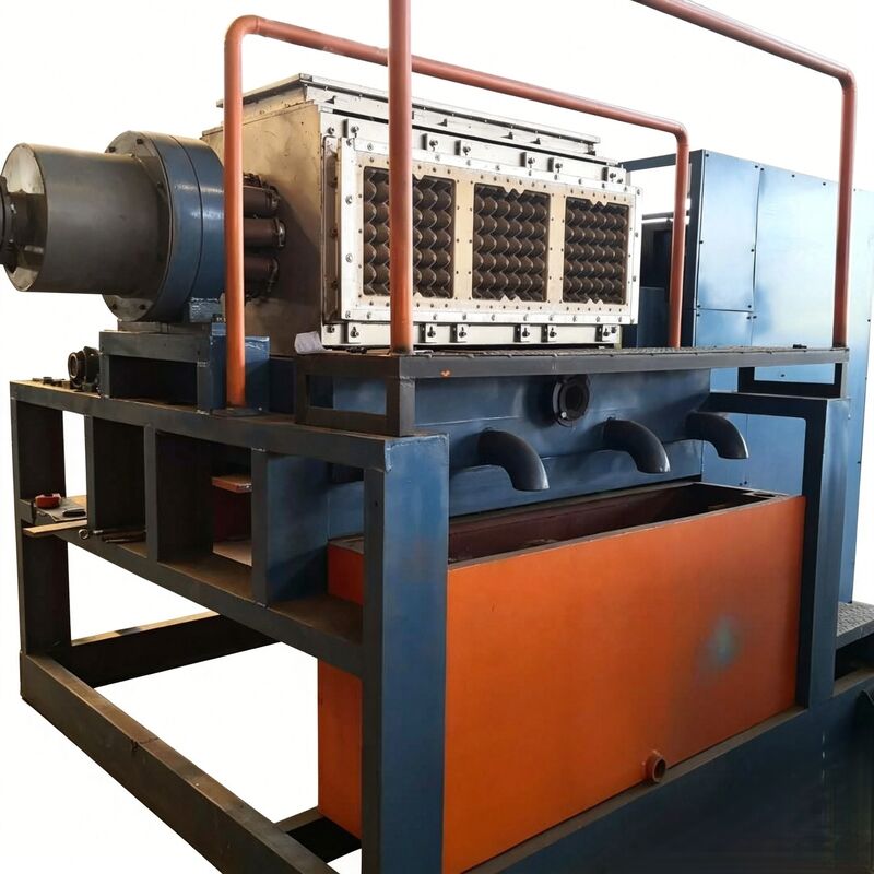 WANYOU WY-P6 Machine de formage de plateaux à œufs rotatifs avec contrôle automatique PLC pour une production de 2 000 à 3 000 pièces/h à l'aide de pâte à papier recyclée