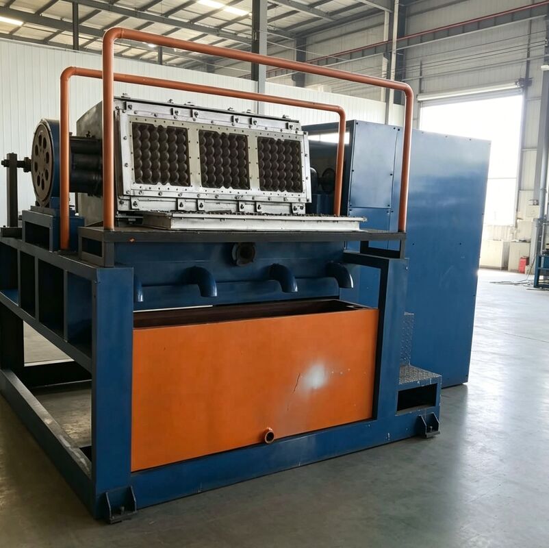 WANYOU WY-R1 Rotary Egg Tray Forming Machine 2000-2500 pcs/h Recycled Paper Pulp Molding for Mexican Poultry Farm