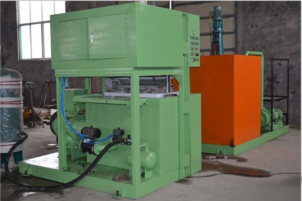 Machine de moulage de pâte à papier 20KW - 150KW, type de traitement, machine de fabrication de plateaux à œufs