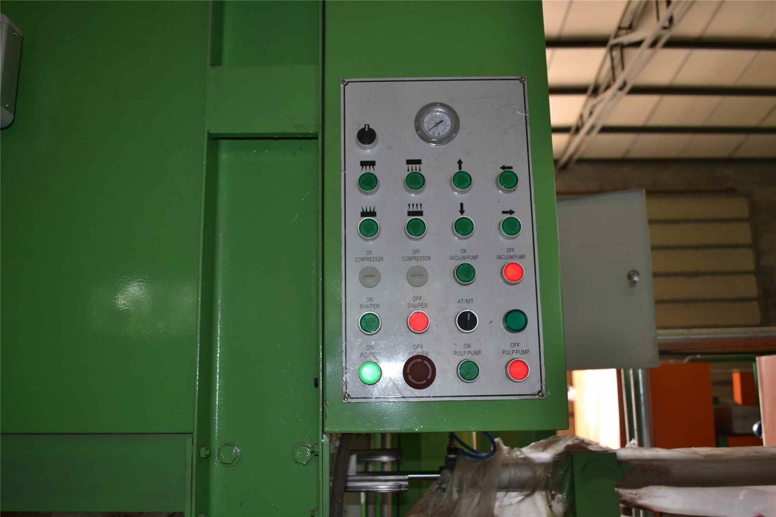 Échange du type oeuf Tray Production Line, machine de bâti de pulpe de papier 20kw-80kw