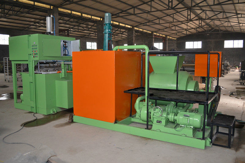 petites machines pour le papier de rebut d'affaires à la maison réutilisant la chaîne de production de plateau d'oeufs