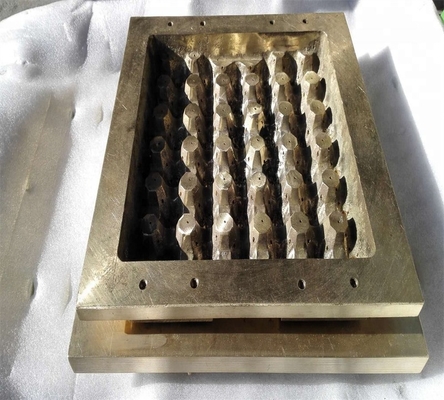 cartonneuse en aluminium d'oeufs de moules de 4000*2000*1800mm Apple Tray Machine