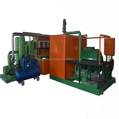 Ligne de production de plateaux d'œufs écologiques pour déchets de papier en rotation 45 kW-200 kW