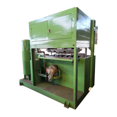 Machine de fabrication automatique de cartons d'œufs recyclés pour les petites entreprises