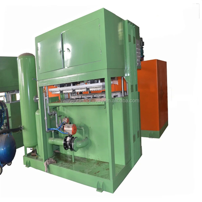 7.5KW moteur de conduite petit plateau à œufs fabricant plateau à œufs machine de moulage de pâte pour l'efficacité de la production
