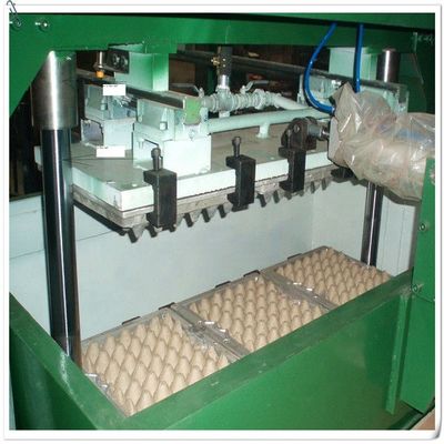 1000-6000 pièces/heure 7-28m Longueur machine de carton d'œuf pour la fabrication de papier machine de moulage de pâte à papier