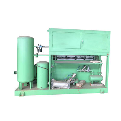 Machine à fabriquer des plateaux à œufs à faible capacité, économe en énergie, machine à fabriquer des cartons, contrôle PLC, type simple pour la fabrication de produits en papier
