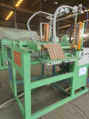 Machine semi-automatique pour l'emballage de plateaux d'œufs / équipement de moulage de pâte à papier / machine pour les petites entreprises
