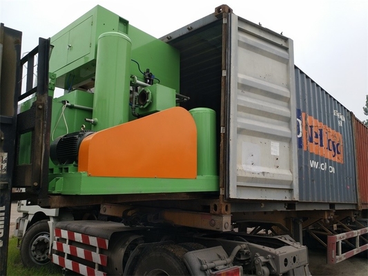 Unité de fabrication de plateau d'oeufs de capacité élevée, plateau d'oeufs formant le type rotatoire de machine