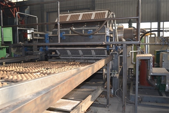 Machine de bâti d'oeufs de machine automatique de fabrication de cartons/pulpe de papier avec la pompe à vide