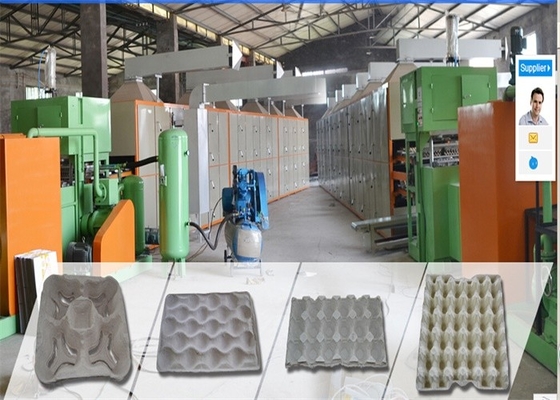 Caisse d'oeufs de papier de rendement élevé faisant la machine, plateau de fruit faisant la machine