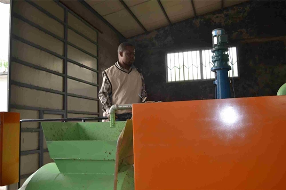 Ferme de Tray Making Machine For Chicken d'oeufs de papier de rebut recyclable petite