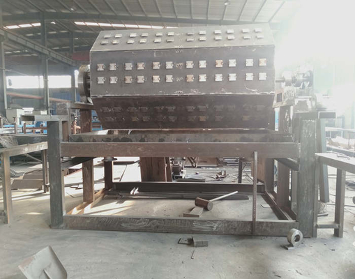 6000 PCs rebut la machine de Tray Production Line Pulp Making d'oeufs de papier avec le contrôle de PLC