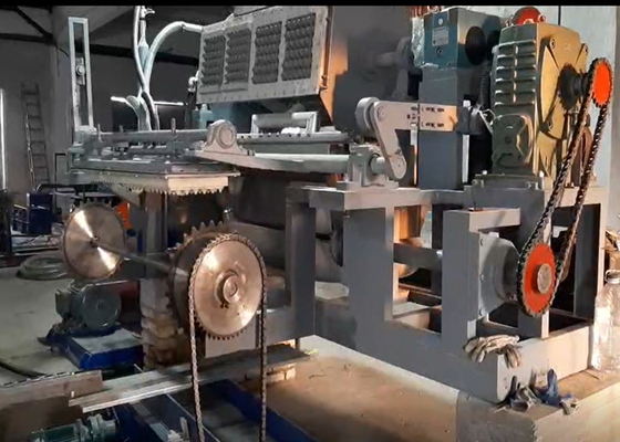 Réduisez en pulpe la petite machine automatique de moulage de plateau des oeufs 200KW pour les affaires à la maison