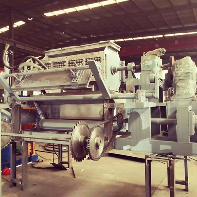 Grand plateau de papier de rebut de capacité formant la machine pour le plateau de fruit de plateau d'oeufs