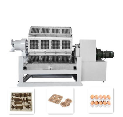 Pot de fleur complètement automatique de tasse de Tray Machine Paper Pulp Seedling de la pulpe 40KW