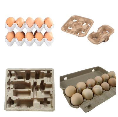 Les moules en aluminium rebut l'oeuf Tray Making Machine de papier 4000*2000*1800mm