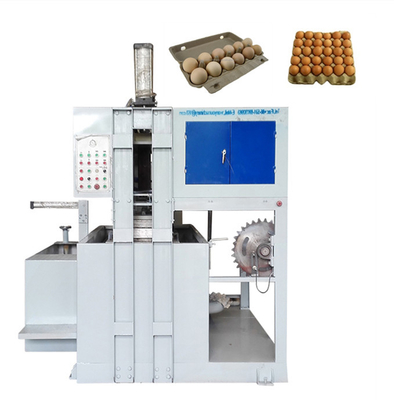 350pcs/Hr petit oeuf automatique Tray Making Machine With Egg Tray Dryer garantie de 1 an