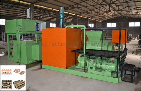 machine de Tray Making Machine Egg Packaging d'oeufs de papier de rebut de la pulpe 350pcs/h