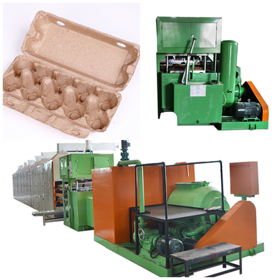 Pulpe de papier de Tray Molding Machine For Molded d'oeufs de presse humide de papier de rebut recyclable