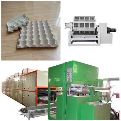 Plateau humide complètement automatique de chaussure de carton d'oeufs de plateau d'oeufs de papier de presse faisant la machine